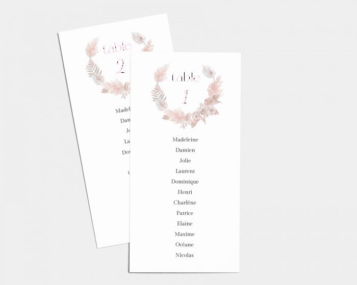 Une carte plan de table pour ton mariage ? ✉️ 1