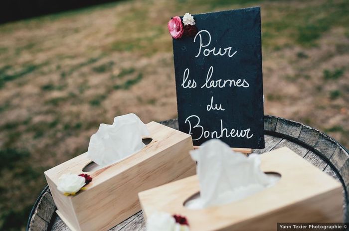 Des mouchoirs à disposition de vos invités ? 1