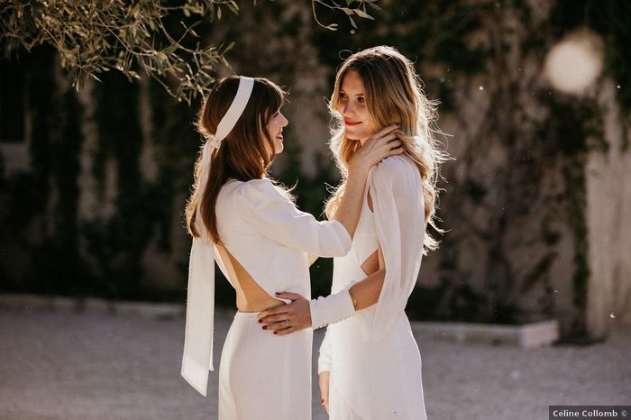 Un A / B ou C pour le look de ces mariées ? 2