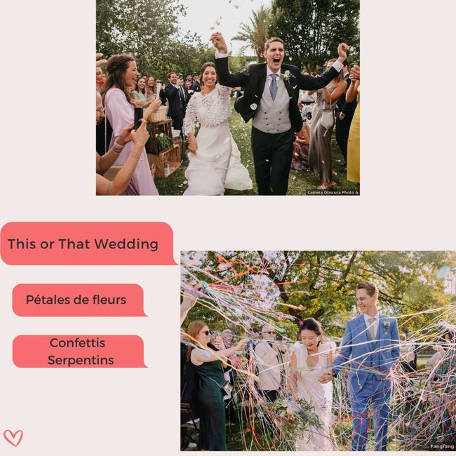 💍 This or That Wedding : Sortie de cérémonie 1