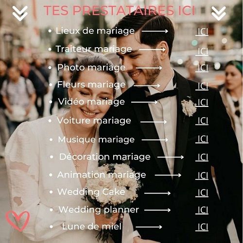 Quels prestataires parmi cette liste tu souhaites avoir ? 😎 - 1