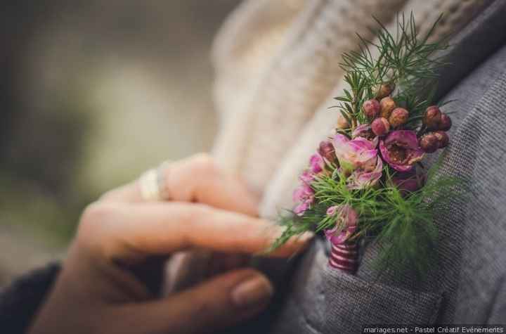 Quelle boutonnière pour votre partenaire ? 💐 - 1