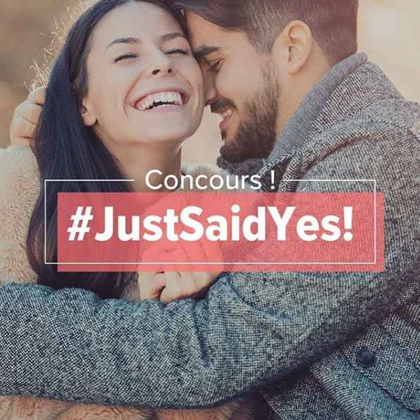 Tente ta chance avec le Concours #Just said yes  💝 - 1