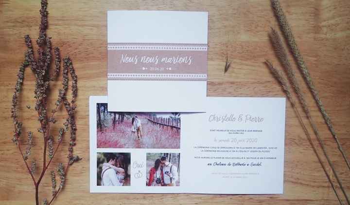 Un mariage avec style : Les invitations  💌 - 2