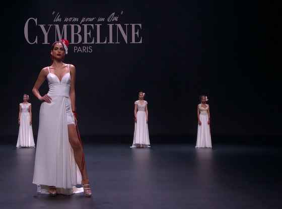 Cymbeline protagoniste de cette 2ème journée de la Bridal fashion Week 2020 - 1