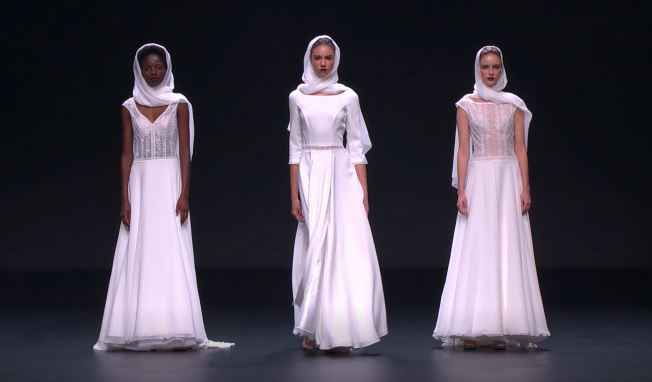 Cymbeline protagoniste de cette 2ème journée de la Bridal fashion Week 2020 - 2