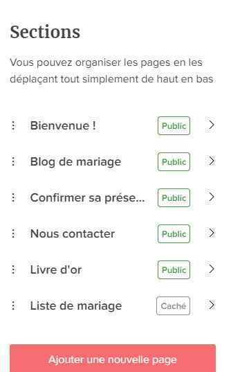 Découvre comment créer pas à pas ton site Web de mariage ! 👇 - 9