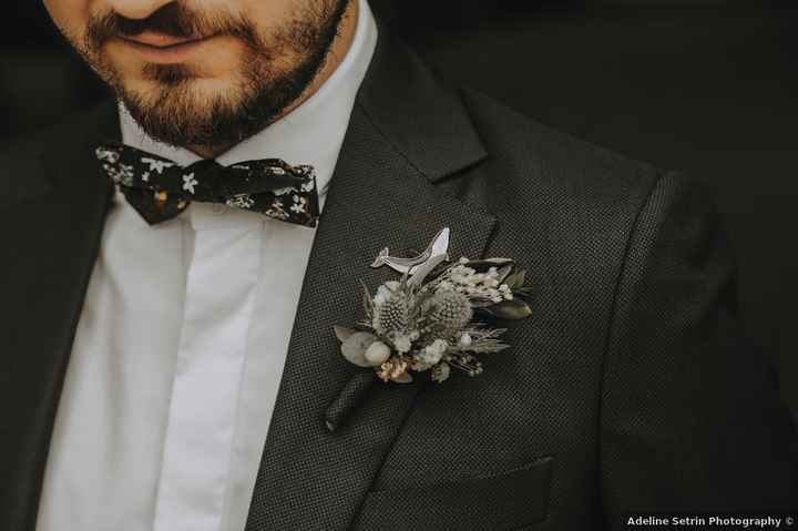 Vote un grand oui ou non pour ce noeud pap et cette boutonnière ? - 1