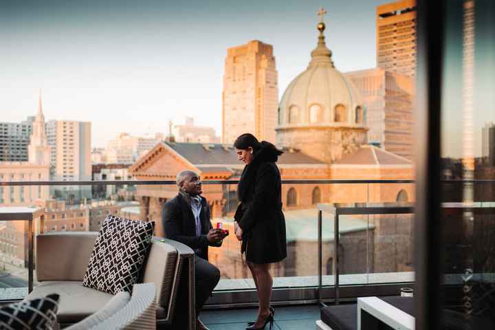 Ta demande en mariage s'est faite à quel moment de la journée ? 💍 - 1