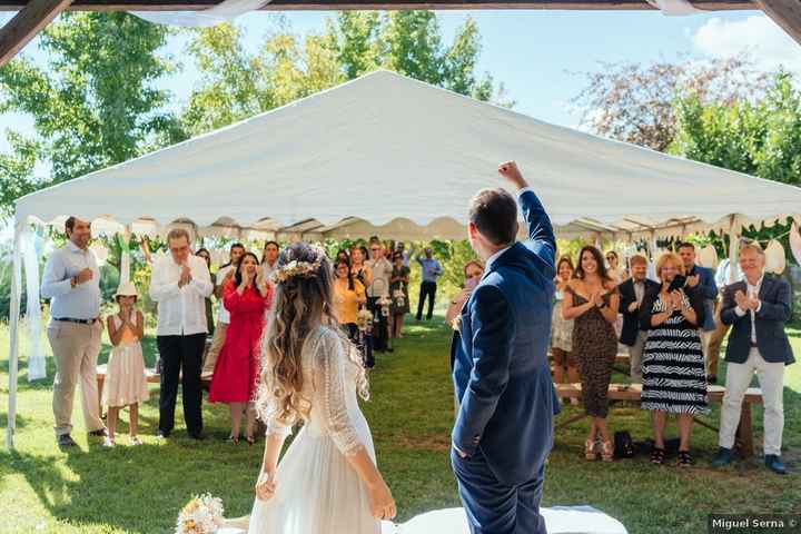 Vos parents ont bien reági à l'annonce de votre mariage ? - 1