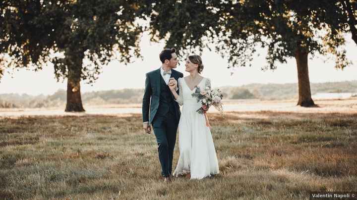 Donne ton opinion sur le look de ces jeunes mariés 👰🤵 - 1