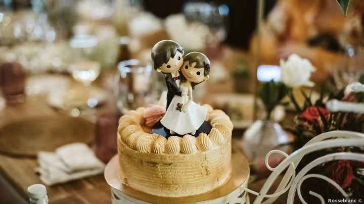 Gâteau de mariage : avec ou sans figurine ? - 1