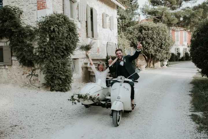 Tu pourrais louer un side-car pour ton mariage ? - 1