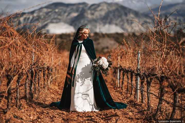 Note de 1 à 5 ce look de mariée d'hiver ! 💙 - 1