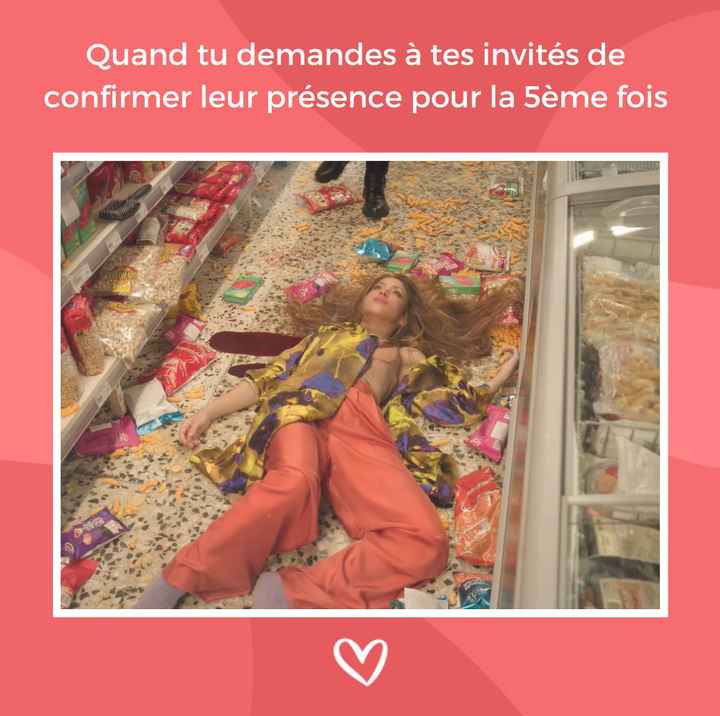 Ton état quand tu dois RE confirmer la présence de tes invités 😳 - 1