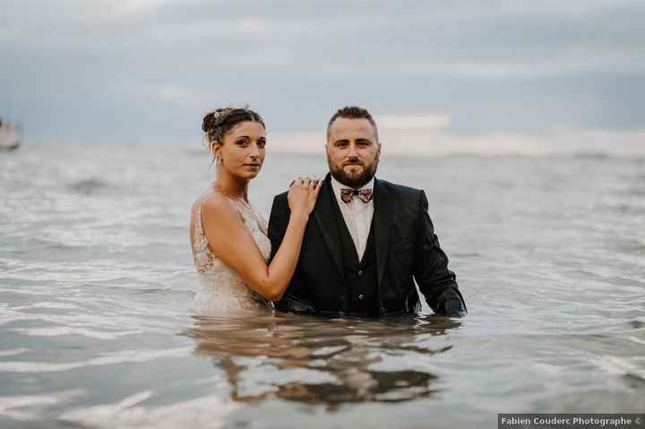 Séance photo post mariage dans l'eau ? - 1