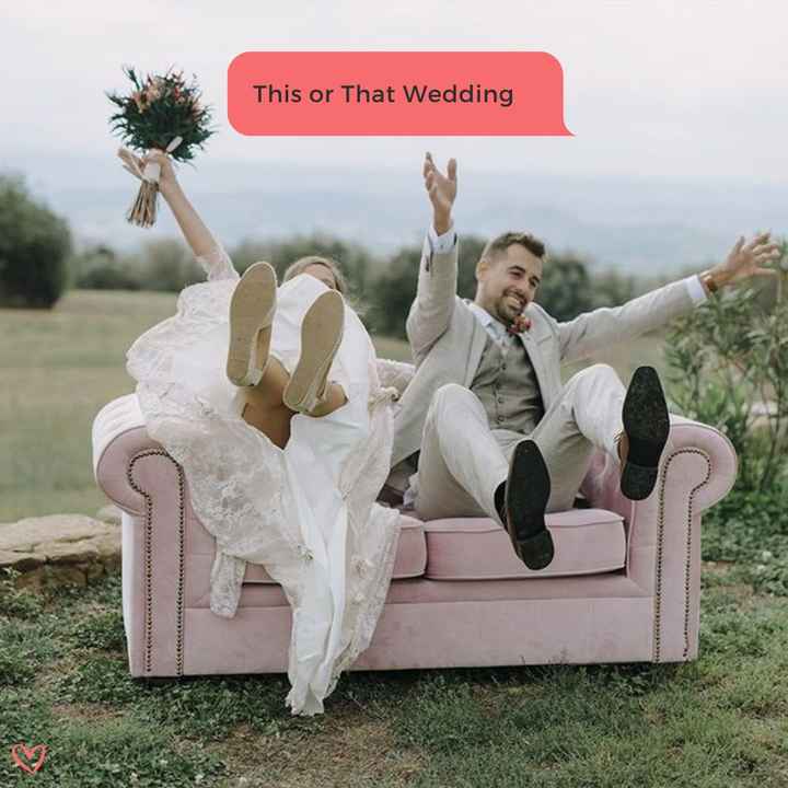 This or That Wedding : viens nous dire ce que tu veux pour ton jour J 💍🤍 - 1