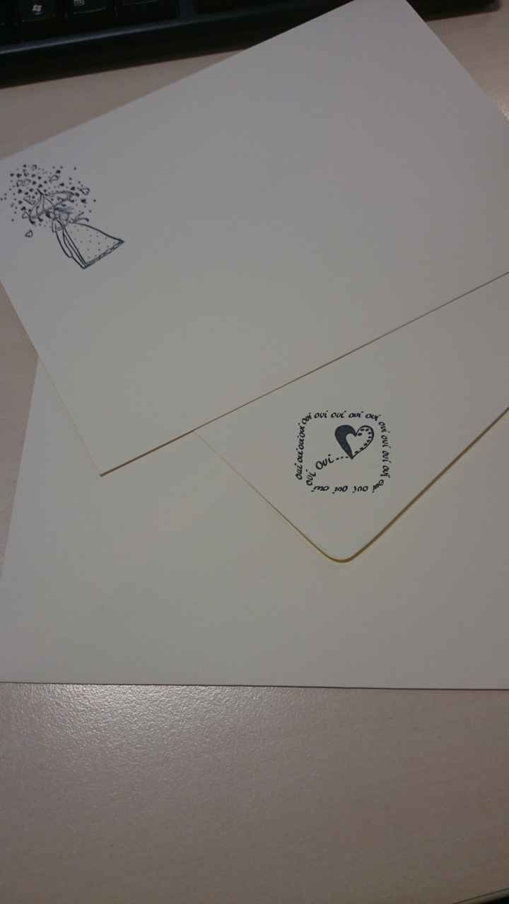 Personnalisation de nos enveloppes