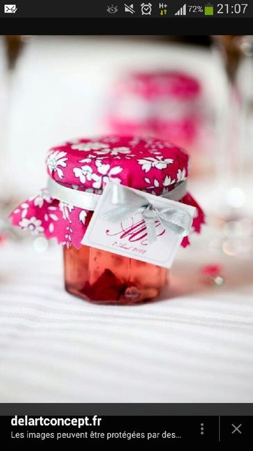 Alternative dragees sur tables - 1