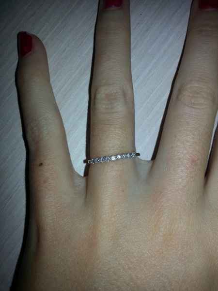 Ma bague de fiançaille