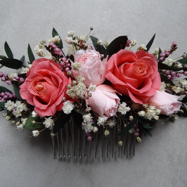 Bouquet, peigne et boutonnière reçu 🥰 - 3