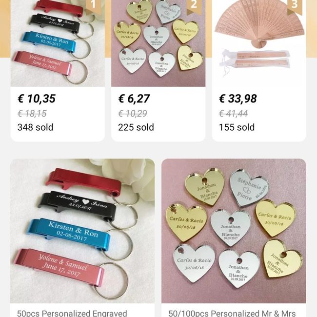 Dragée ou autre cadeau 6