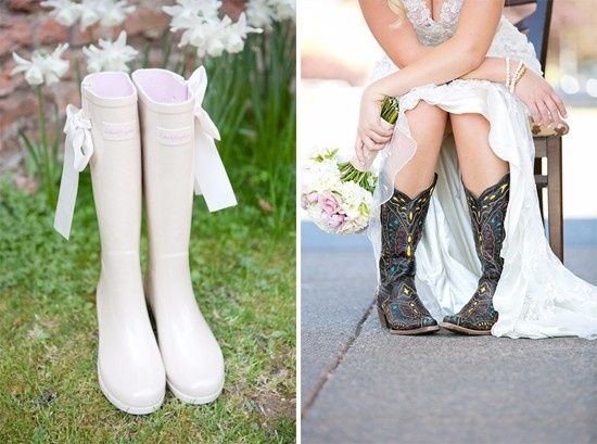 Mes bottes de mariée