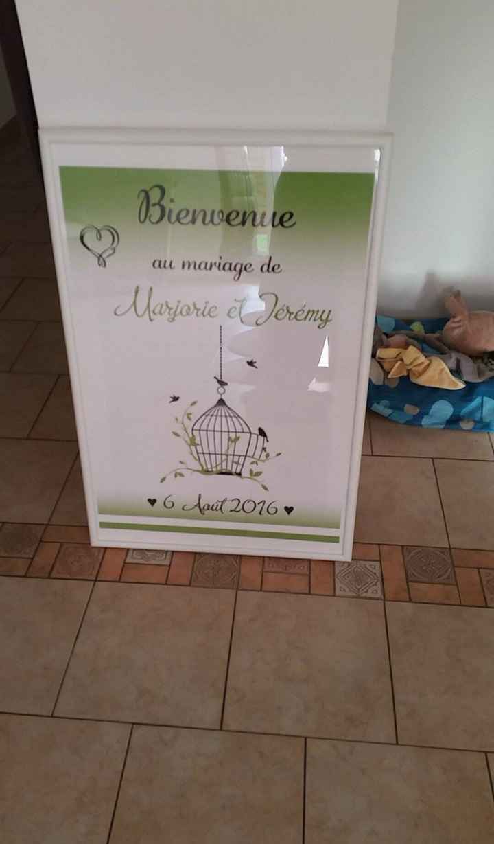 Affiche de bienvenue