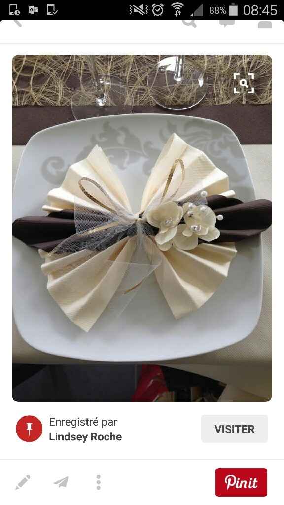 Pliage serviettes - 2
