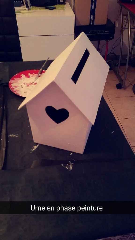 Diy du samedi soir : customisation de notre urne !! - 1