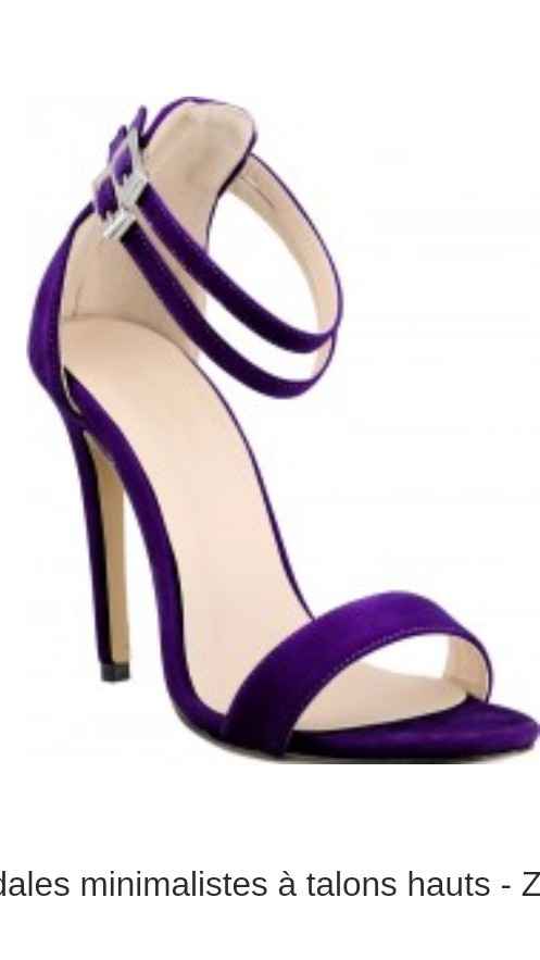 Chaussures de mariée : blanche ou colorée ? - 1