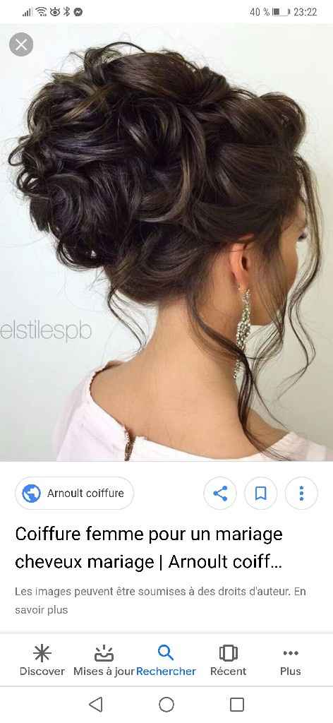 Coiffure libanaise mariage - 1