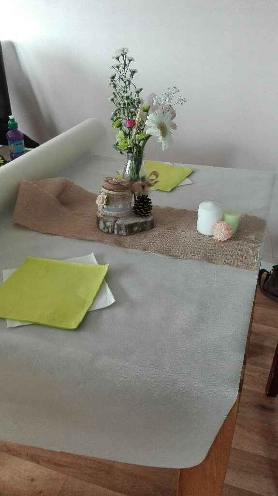 Essai deco de table - 1