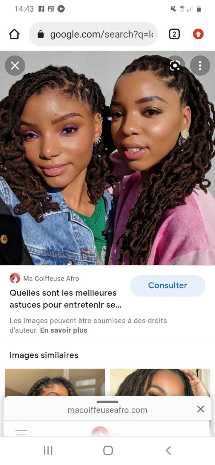 Tresses ou chignon ? - 1