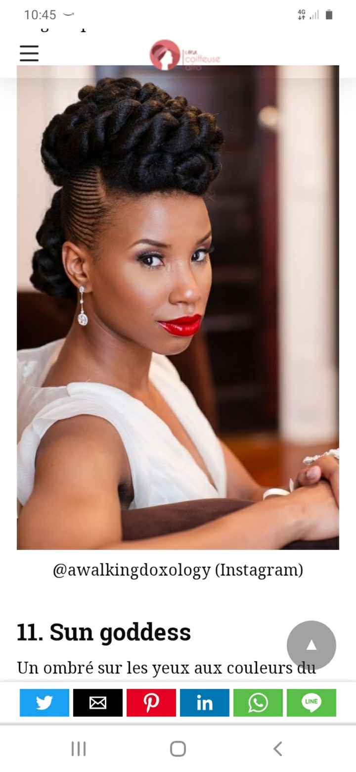 Tresses ou chignon ? - 1