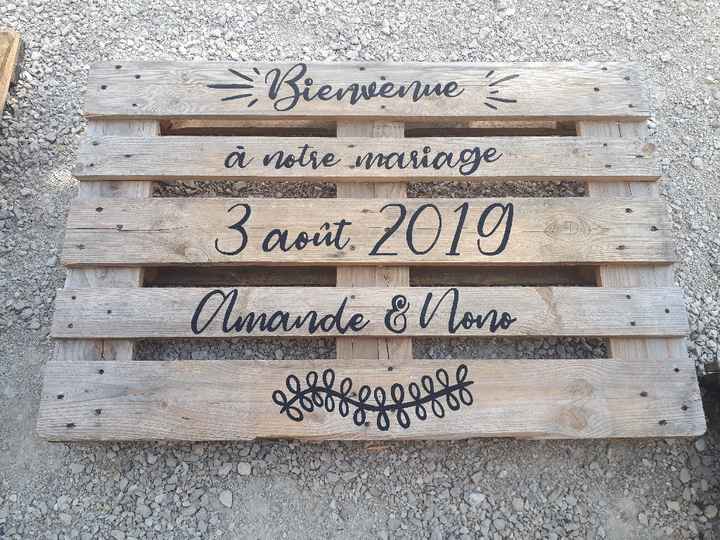 J'ai fini mon panneau de bienvenue !!! - 1