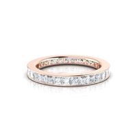 Bague Conquise or rose et diamants