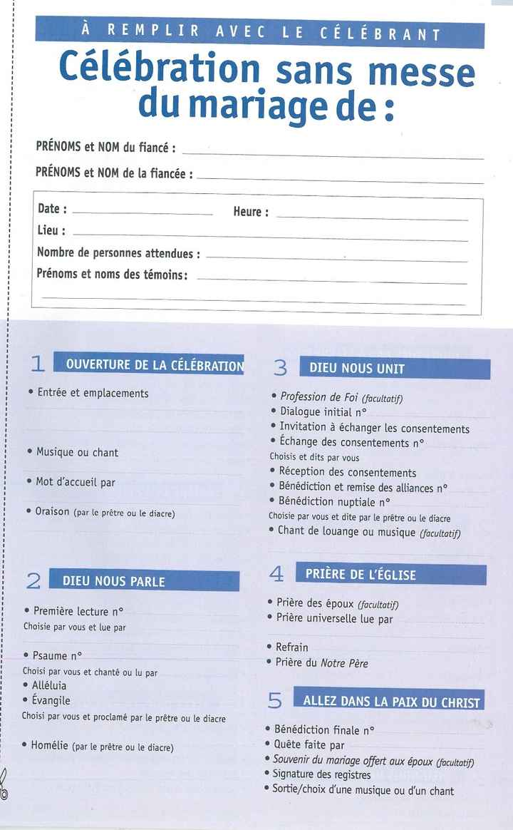 Célébration sans messe