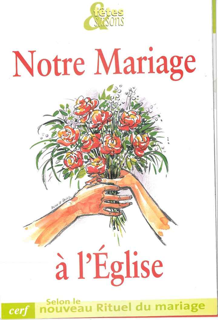 Livre "Notre Mariage à l'Eglise"