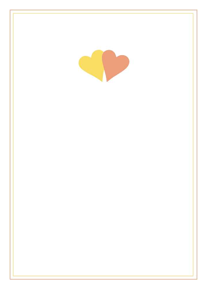 Printable coeurs