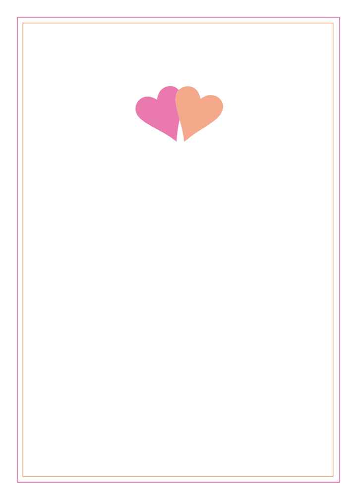 Printable coeurs