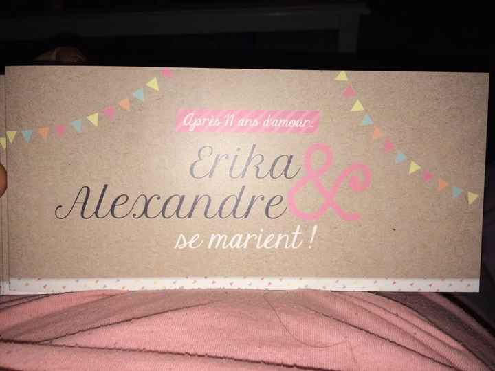 Faire part reçu ! - 1
