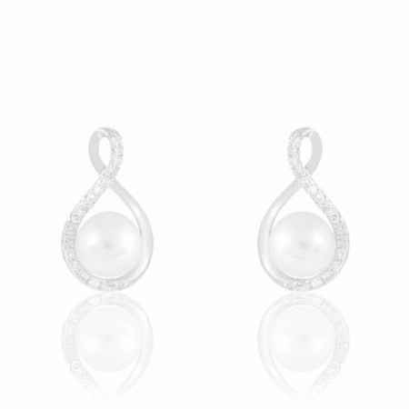 boucles d'oreilles perle