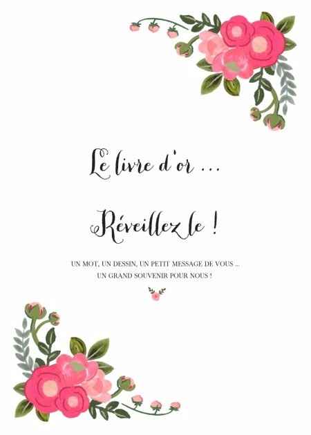 Le livre d'or !