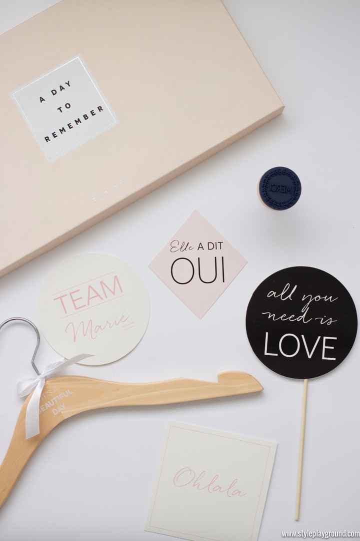 Accessoires photobooth & tampon