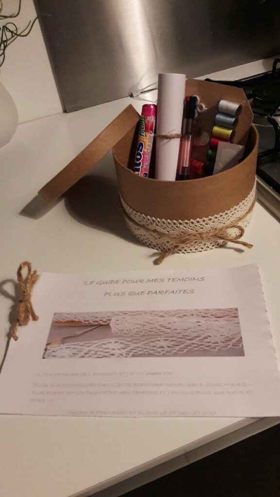 Cadeaux aux témoin - 2