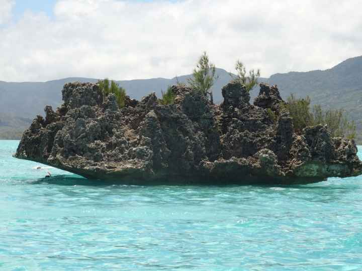 Rocher de cristal - île aux Bénitiers
