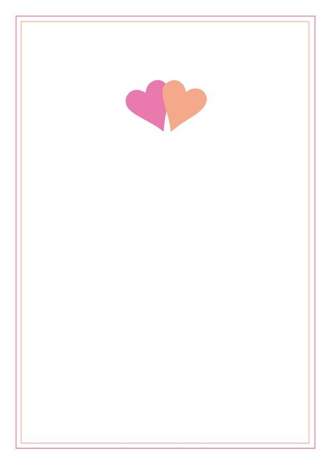 Printable coeurs