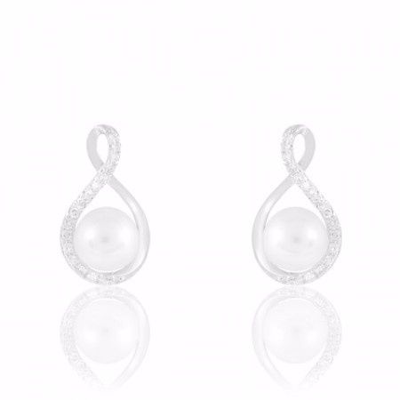 boucles d'oreilles perle