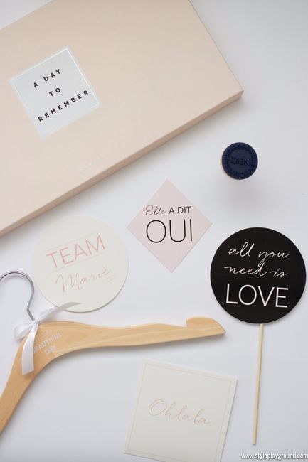 Accessoires photobooth & tampon